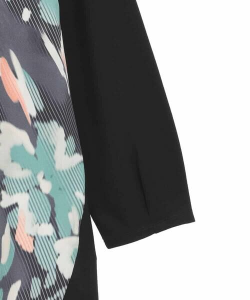 HIROKO BIS GRANDE / ヒロコビス グランデ チュニック | 【大きいサイズ】デジタルフラワージョイントチュニック /洗える | 詳細3