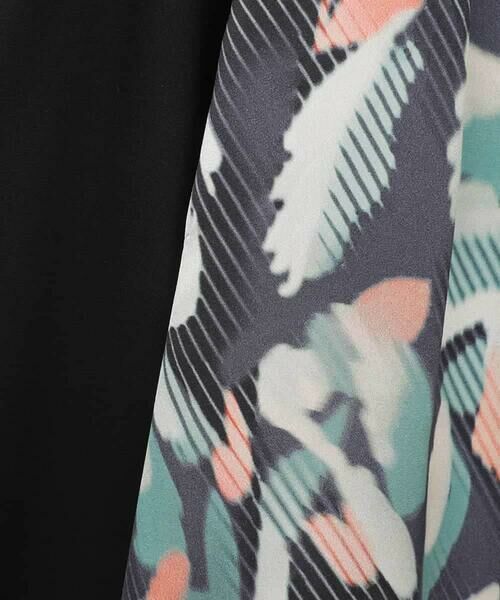 HIROKO BIS GRANDE / ヒロコビス グランデ チュニック | 【大きいサイズ】デジタルフラワージョイントチュニック /洗える | 詳細5