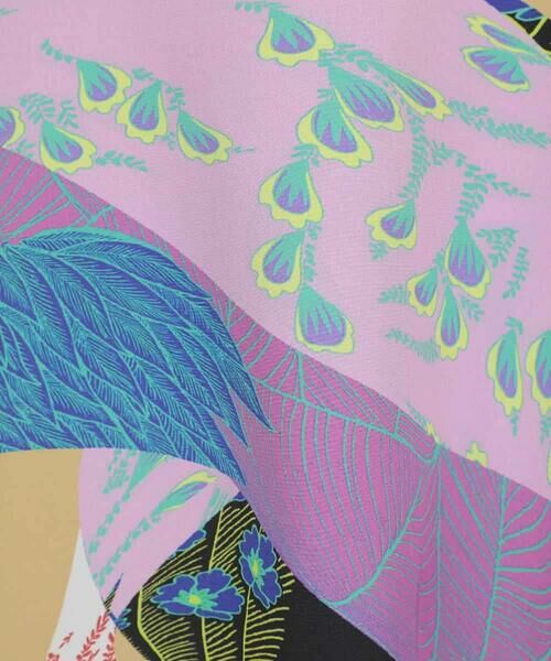 HIROKO BIS GRANDE / ヒロコビス グランデ カットソー | 【大きいサイズ】デシンジョイントアートプリントプルオーバー /洗える | 詳細5