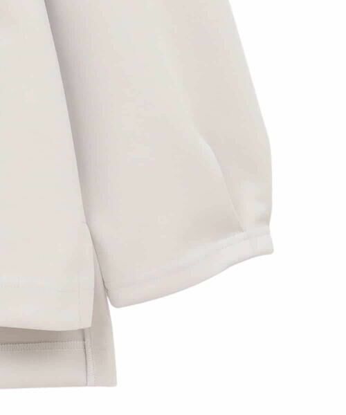 HIROKO BIS GRANDE / ヒロコビス グランデ カットソー | 【大きいサイズ】幾何アートフラワーボンディングプルオーバー /洗える | 詳細3