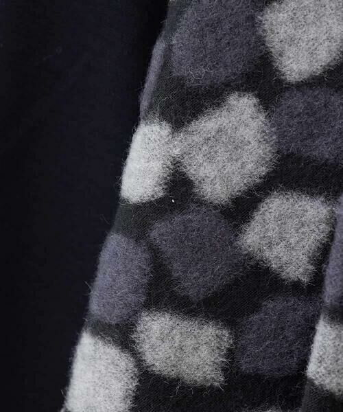 HIROKO BIS GRANDE / ヒロコビス グランデ チュニック | 【大きいサイズ】起毛ブロックサイド切り替えデザインチュニック /洗える | 詳細15