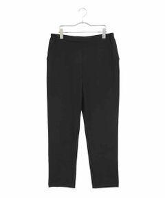 HIROKO BIS GRANDE / ヒロコビス グランデ チノ・ワークパンツ | 【大きいサイズ】両面起毛デザインプルオンパンツ /洗える