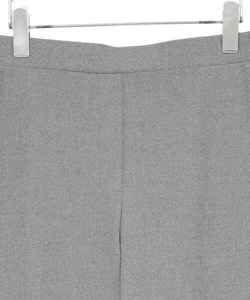 HIROKO BIS GRANDE / ヒロコビス グランデ チノ・ワークパンツ | 【大きいサイズ】両面起毛デザインプルオンパンツ /洗える | 詳細3