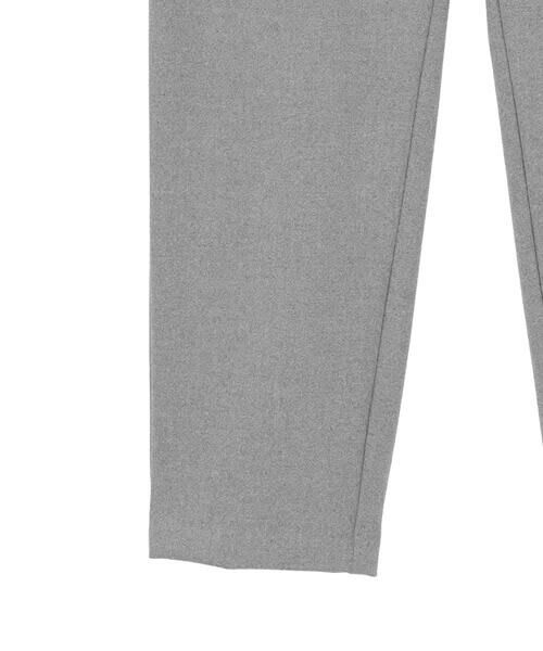 HIROKO BIS GRANDE / ヒロコビス グランデ チノ・ワークパンツ | 【大きいサイズ】両面起毛デザインプルオンパンツ /洗える | 詳細4