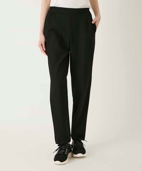 HIROKO BIS GRANDE / ヒロコビス グランデ チノ・ワークパンツ | 【大きいサイズ】両面起毛デザインプルオンパンツ /洗える | 詳細7