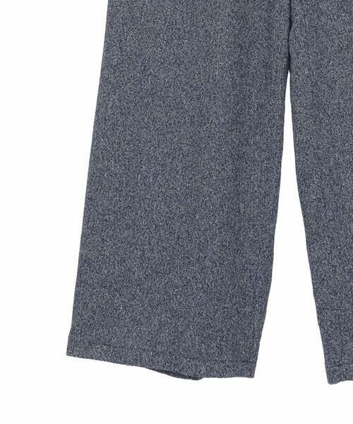 HIROKO BIS GRANDE / ヒロコビス グランデ その他パンツ | 【大きいサイズ】ネップツイードワイドプルオンパンツ /洗える | 詳細4