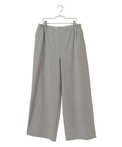 HIROKO BIS GRANDE / ヒロコビス グランデ その他パンツ | 【大きいサイズ/アルガンオイル加工】ストレッチワイドパンツ /洗える