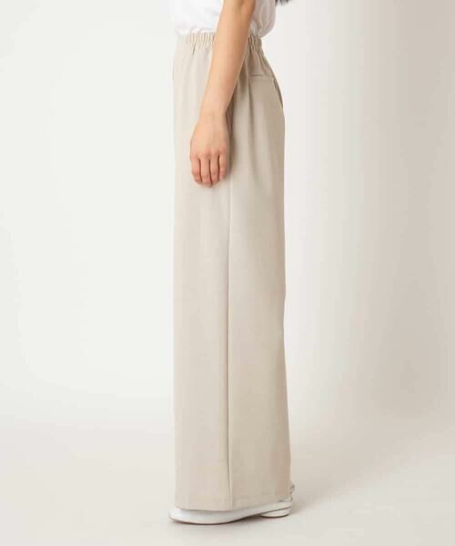 HIROKO BIS GRANDE / ヒロコビス グランデ その他パンツ | 【大きいサイズ/アルガンオイル加工】ストレッチワイドパンツ /洗える | 詳細10