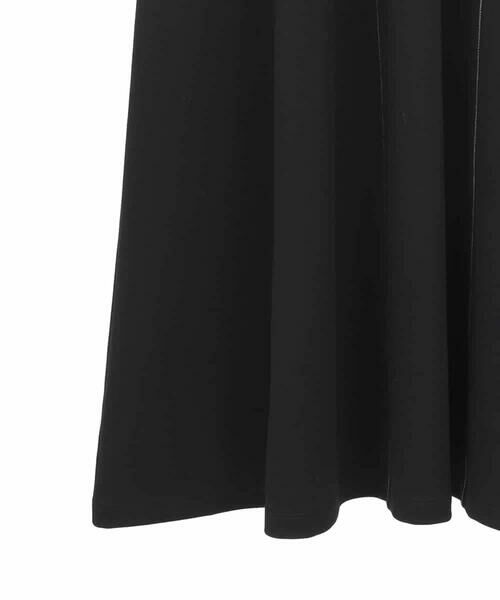 HIROKO BIS GRANDE / ヒロコビス グランデ ロング・マキシ丈ワンピース | 【大きいサイズ】ラインアクセント切り替えデザインポンチワンピース /洗える | 詳細4