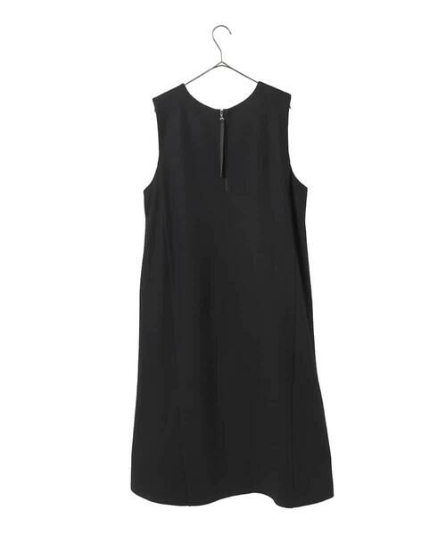 HIROKO BIS GRANDE / ヒロコビス グランデ ロング・マキシ丈スカート | 【大きいサイズ】スムースウールAラインジャンパースカート | 詳細1