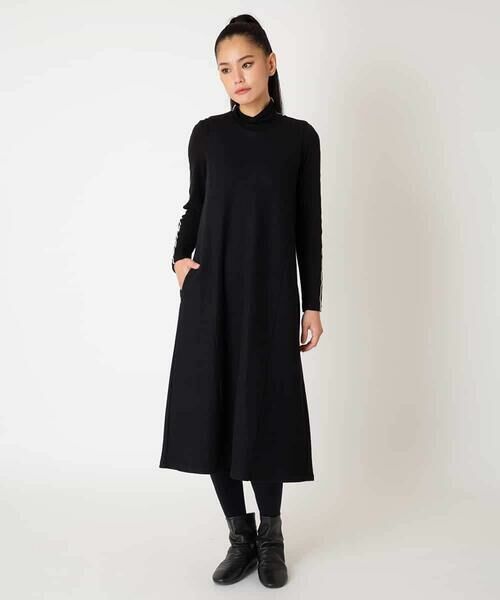 HIROKO BIS GRANDE / ヒロコビス グランデ ロング・マキシ丈スカート | 【大きいサイズ】スムースウールAラインジャンパースカート | 詳細15