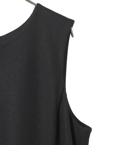 HIROKO BIS GRANDE / ヒロコビス グランデ ロング・マキシ丈スカート | 【大きいサイズ】スムースウールAラインジャンパースカート | 詳細4