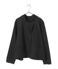 HIROKO BIS GRANDE / ヒロコビス グランデ セットアップ | 【大きいサイズ】スムースウールコンパクトジャケット
