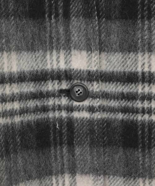 HIROKO BIS GRANDE / ヒロコビス グランデ その他アウター | 【大きいサイズ】ウールシャギーチェック柄コート | 詳細6