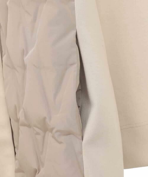 HIROKO BIS GRANDE / ヒロコビス グランデ ダウンジャケット・ベスト | 【大きいサイズ】圧着キルトジョイントデザインコート | 詳細6