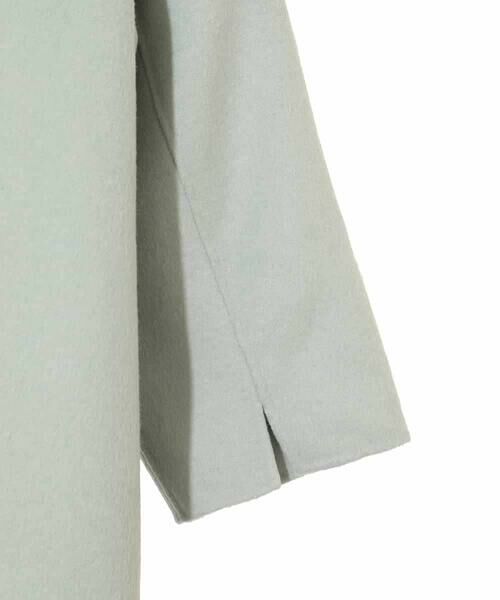 HIROKO BIS GRANDE / ヒロコビス グランデ その他アウター | 【大きいサイズ】スタンドカラーリバージャージーコート | 詳細10