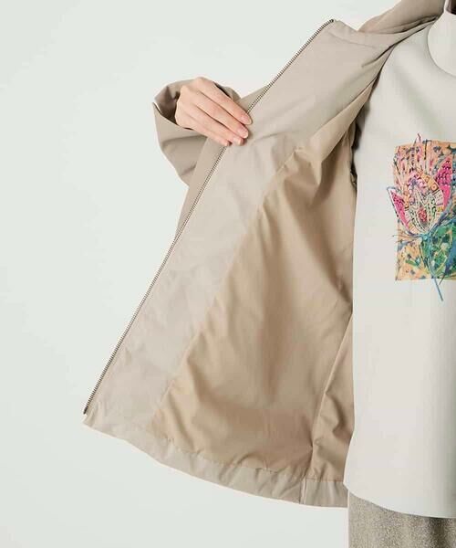 HIROKO BIS GRANDE / ヒロコビス グランデ ダウンジャケット・ベスト | 【大きいサイズ】レイヤード風ツイルダウンコート | 詳細9