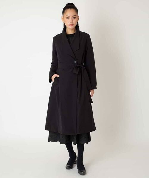 HIROKO BIS GRANDE / ヒロコビス グランデ その他アウター | 【大きいサイズ】中綿入りロングコート | 詳細23