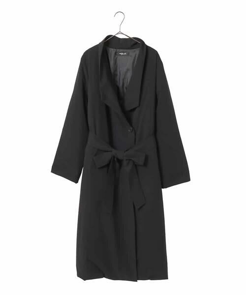 HIROKO BIS GRANDE / ヒロコビス グランデ その他アウター | 【大きいサイズ】中綿入りロングコート | 詳細7