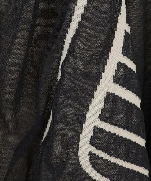 HIROKO BIS GRANDE / ヒロコビス グランデ ニット・セーター | 【大きいサイズ】ジャカードニットブルゾン | 詳細12