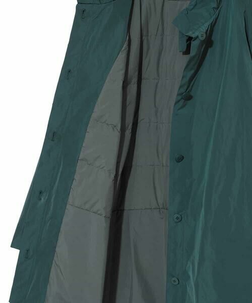 HIROKO BIS GRANDE / ヒロコビス グランデ ダウンジャケット・ベスト | 【大きいサイズ】メモリータフタフリルカラーコート | 詳細4