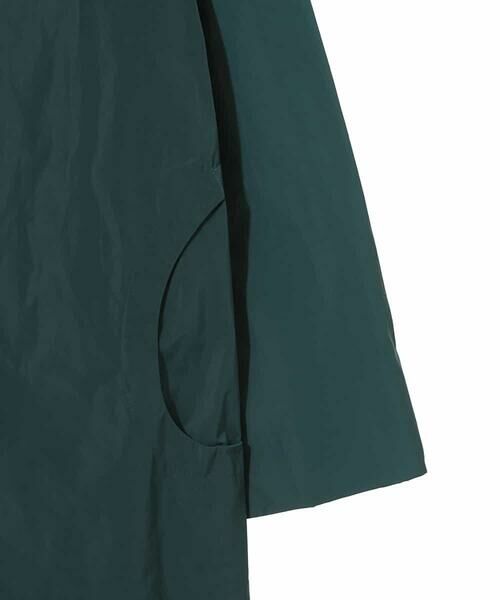 HIROKO BIS GRANDE / ヒロコビス グランデ ダウンジャケット・ベスト | 【大きいサイズ】メモリータフタフリルカラーコート | 詳細5