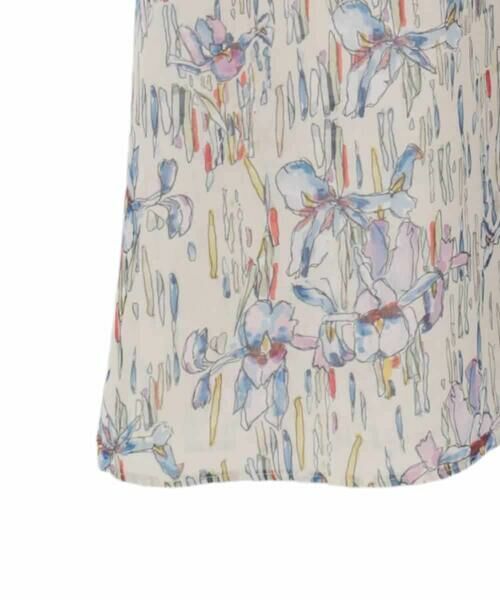 HIROKO BIS GRANDE / ヒロコビス グランデ ロング・マキシ丈ワンピース | 【大きいサイズ】アイリスモチーフタックワンピース | 詳細14