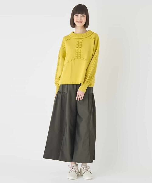 HIROKO BIS GRANDE / ヒロコビス グランデ ニット・セーター | 【大きいサイズ】バルキーニットデザインプルオーバー | 詳細10