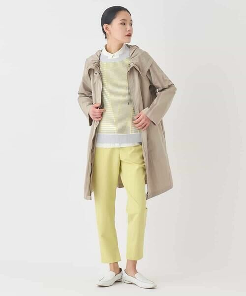 HIROKO BIS GRANDE / ヒロコビス グランデ ニット・セーター | 【大きいサイズ】ボーダーミックスニットプルオーバー | 詳細10