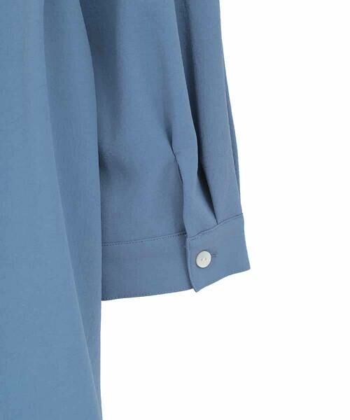 HIROKO BIS GRANDE / ヒロコビス グランデ チュニック | 【大きいサイズ】異素材切り替えチュニックプルオーバー | 詳細2