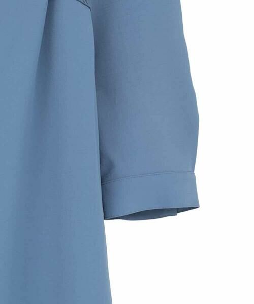 HIROKO BIS GRANDE / ヒロコビス グランデ チュニック | 【大きいサイズ】異素材切り替えチュニックプルオーバー | 詳細4