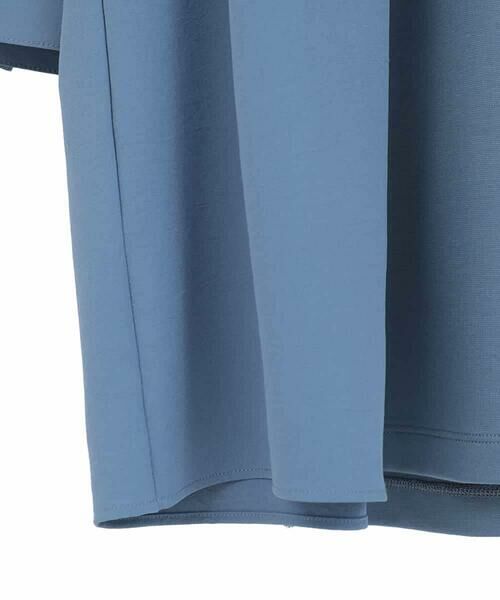 HIROKO BIS GRANDE / ヒロコビス グランデ チュニック | 【大きいサイズ】異素材切り替えチュニックプルオーバー | 詳細5
