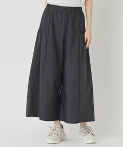 HIROKO BIS GRANDE / ヒロコビス グランデ その他パンツ | 【大きいサイズ/日本製】エアシルキー切り替えギャザーパンツ