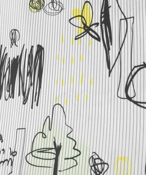 HIROKO BIS GRANDE / ヒロコビス グランデ シャツ・ブラウス | 【大きいサイズ】POPプリントストライプブラウス | 詳細15