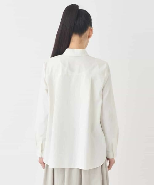 HIROKO BIS GRANDE / ヒロコビス グランデ シャツ・ブラウス | 【大きいサイズ】タックデザインタイプライターシャツ | 詳細11