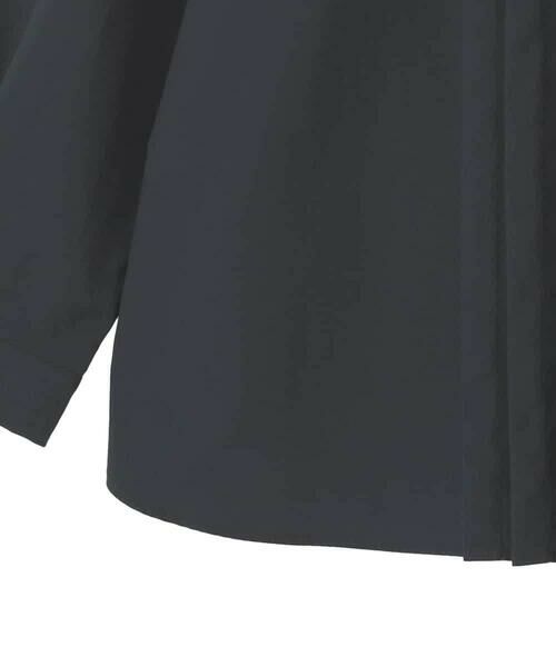HIROKO BIS GRANDE / ヒロコビス グランデ シャツ・ブラウス | 【大きいサイズ】タックデザインタイプライターシャツ | 詳細5