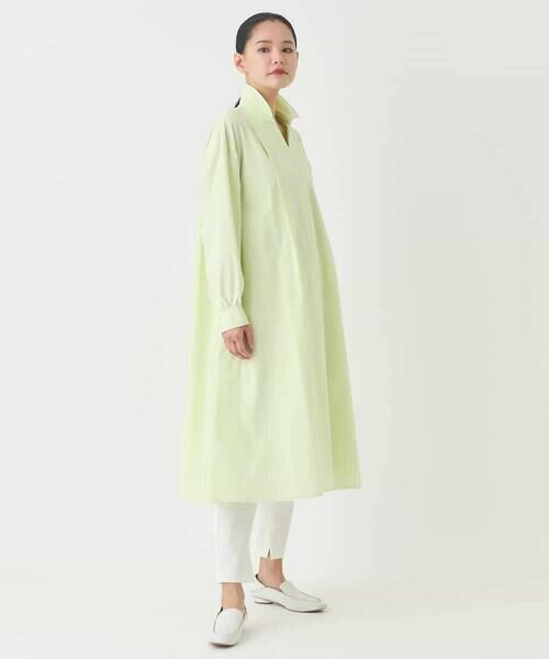 HIROKO BIS GRANDE / ヒロコビス グランデ ロング・マキシ丈ワンピース | 【大きいサイズ】タイプライターシャツワンピース | 詳細28