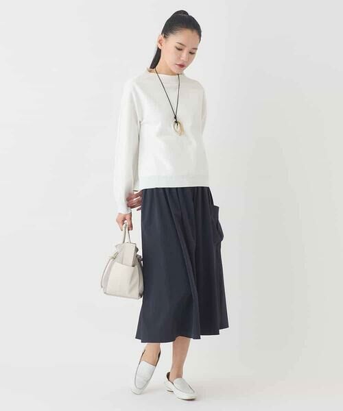 HIROKO BIS GRANDE / ヒロコビス グランデ ニット・セーター | 【大きいサイズ】ドットジャガードニットプルオーバー | 詳細12