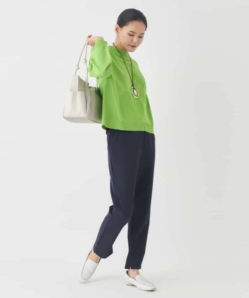 HIROKO BIS GRANDE / ヒロコビス グランデ ニット・セーター | 【大きいサイズ】ドットジャガードニットプルオーバー | 詳細7