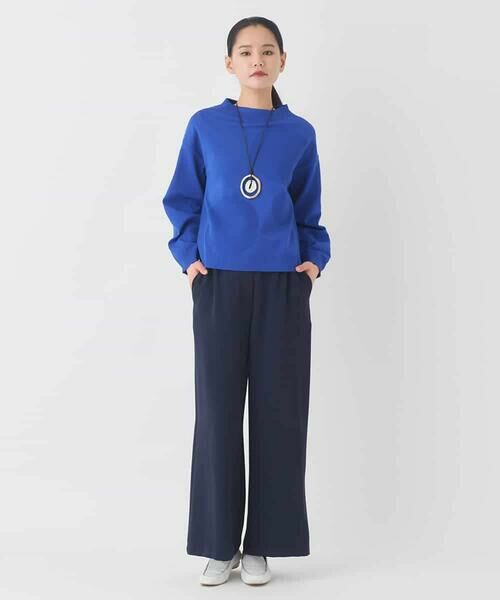 HIROKO BIS GRANDE / ヒロコビス グランデ ニット・セーター | 【大きいサイズ】ドットジャガードニットプルオーバー | 詳細8