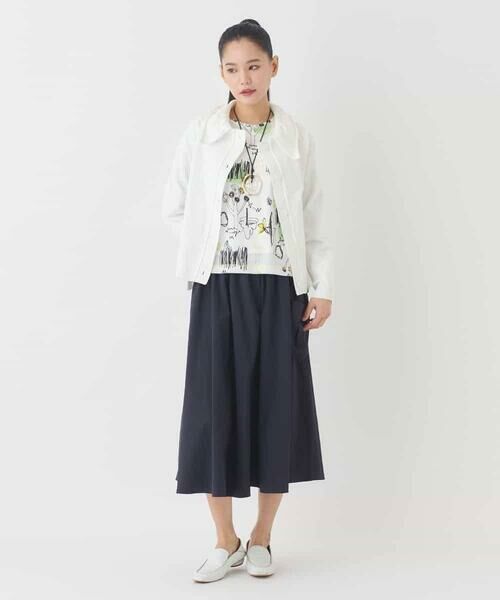 HIROKO BIS GRANDE / ヒロコビス グランデ ニット・セーター | 【大きいサイズ】ドットジャガードペプラムニットカーディガン /洗える | 詳細16