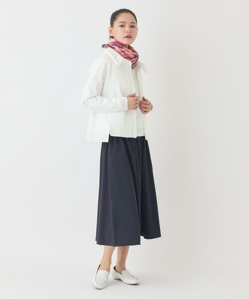 HIROKO BIS GRANDE / ヒロコビス グランデ ロング・マキシ丈スカート | 【大きいサイズ】ハイストレッチギャザーフレアスカート | 詳細19