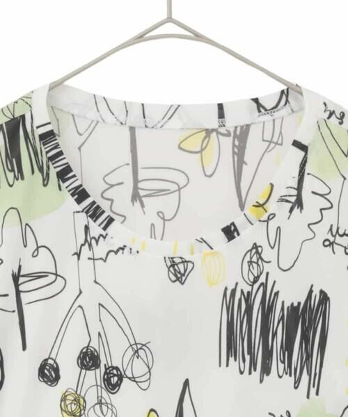 HIROKO BIS GRANDE / ヒロコビス グランデ カットソー | 【大きいサイズ】アートプリントカットソー | 詳細2