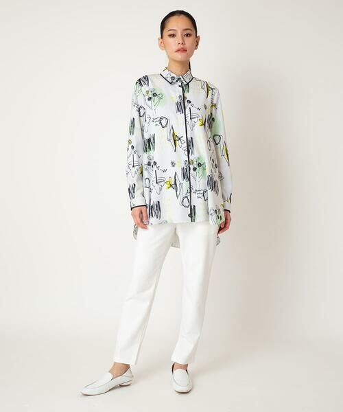 HIROKO BIS GRANDE / ヒロコビス グランデ その他パンツ | 【大きいサイズ】サイドベンツストレッチクロップドパンツ | 詳細16