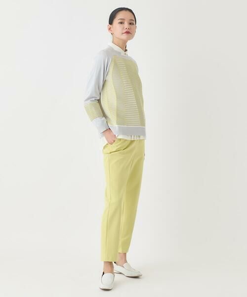 HIROKO BIS GRANDE / ヒロコビス グランデ その他パンツ | 【大きいサイズ】サイドベンツストレッチクロップドパンツ | 詳細21