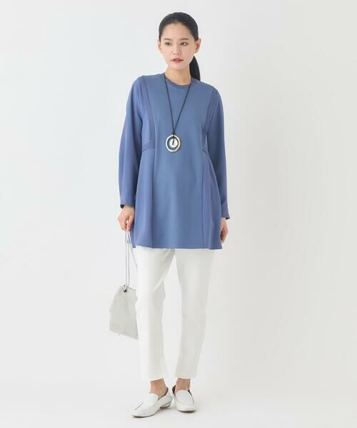 HIROKO BIS GRANDE / ヒロコビス グランデ その他パンツ | 【大きいサイズ】サイドベンツストレッチクロップドパンツ | 詳細25