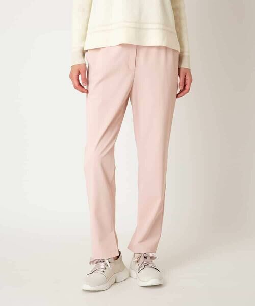 HIROKO BIS GRANDE / ヒロコビス グランデ その他パンツ | 【大きいサイズ】サイドベンツストレッチクロップドパンツ | 詳細9