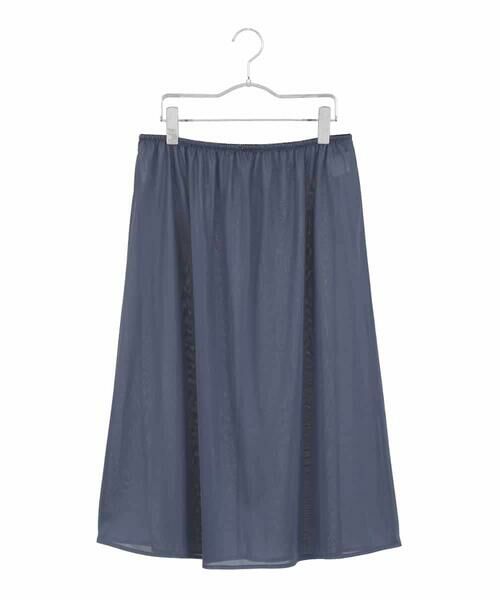 HIROKO BIS GRANDE / ヒロコビス グランデ ロング・マキシ丈ワンピース | 【大きいサイズ】異素材MIXジャージーワンピース | 詳細7