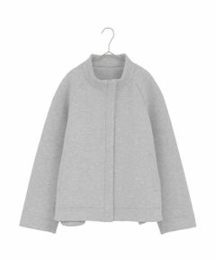 HIROKO BIS GRANDE / ヒロコビス グランデ セットアップ | 【大きいサイズ】ラウンドヘムショートブルゾン