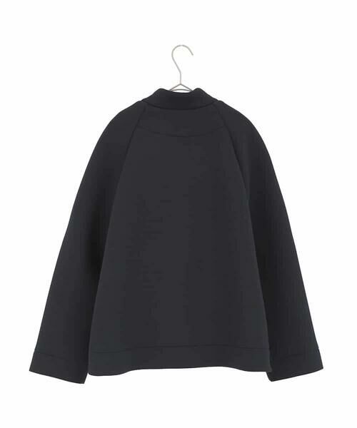 HIROKO BIS GRANDE / ヒロコビス グランデ セットアップ | 【大きいサイズ】ラウンドヘムショートブルゾン | 詳細1